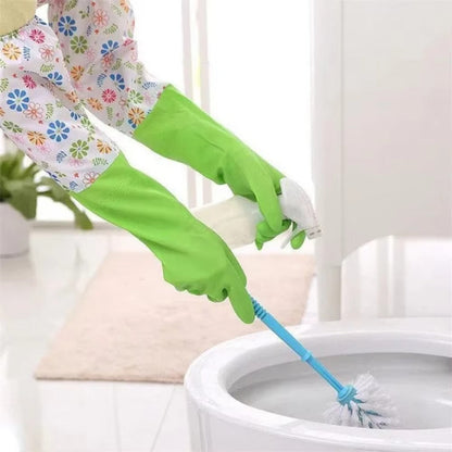 Long Waterproof Rubber Cleaning Gloves