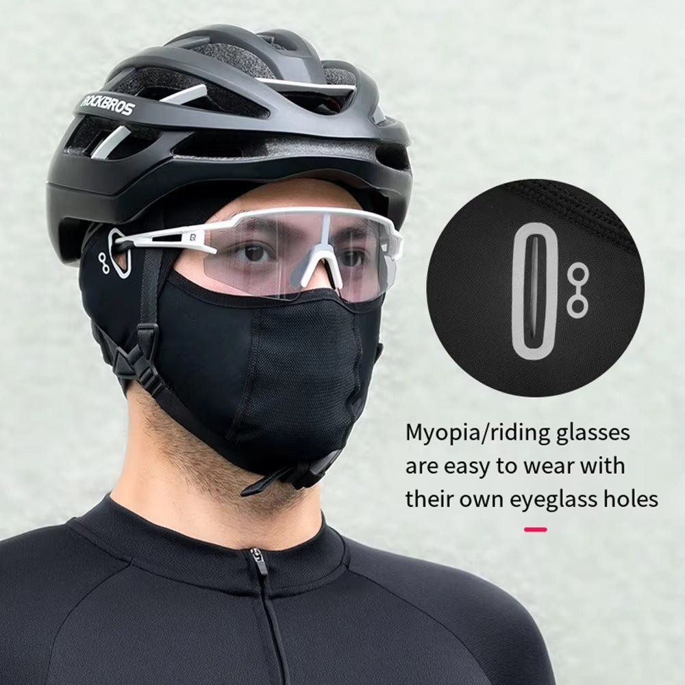 Ice Silk Face Protection Cycling Hood